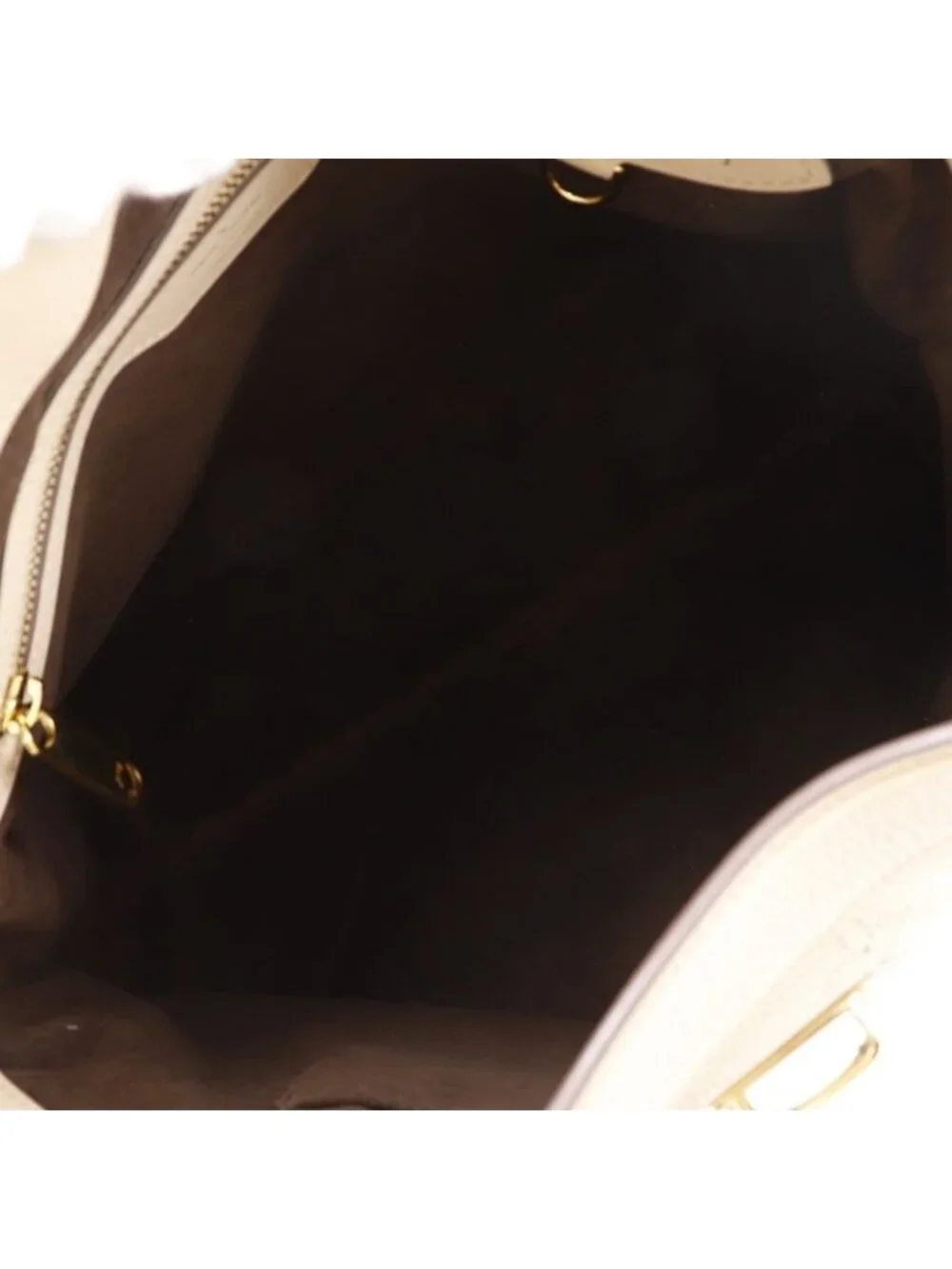 Louis Vuitton Sealth PM Monogram Mahina Opal Beige Ar1101 Handbag - Picture 6 of 10